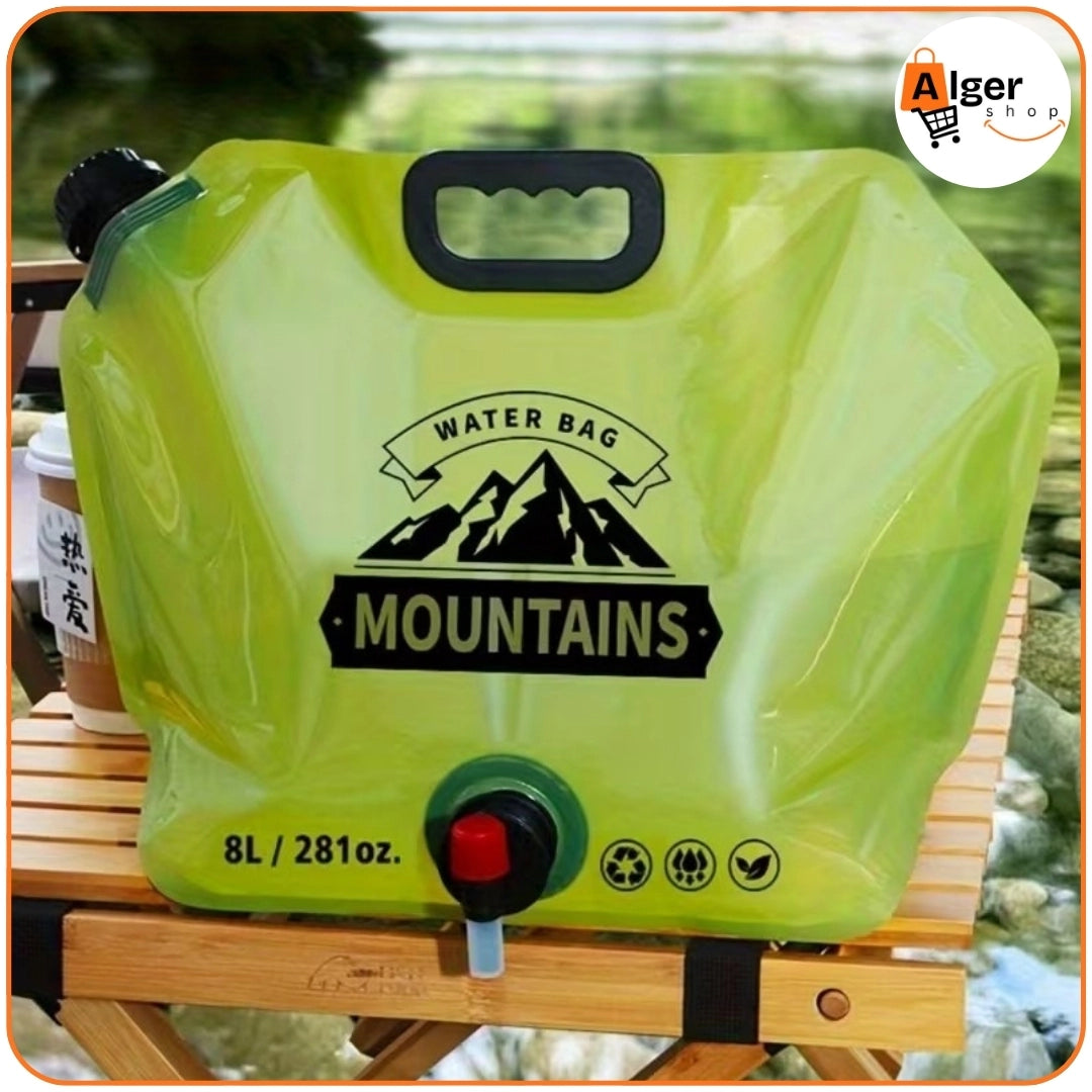 كيس الماء القابل للطي 8 لتر
